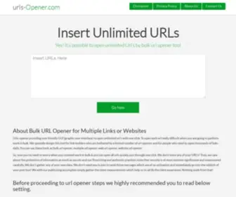 URLS-Opener.com(Open Multiple URLs) Screenshot