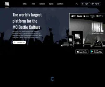 URLTV.tv(Ultimate Rap League) Screenshot