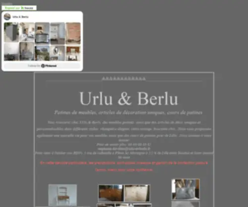 Urlu-ET-Berlu.fr(Urlu & Berlu) Screenshot