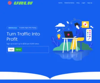 URLW.net(URL Shortener) Screenshot