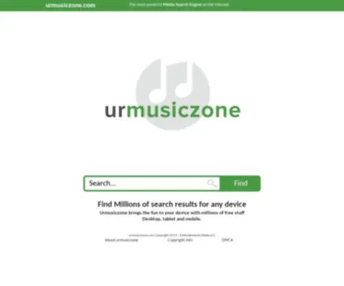 Urmusiczone.com(#1 Search Engine) Screenshot
