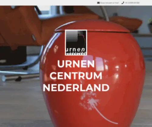 Urnen.nl(Home) Screenshot