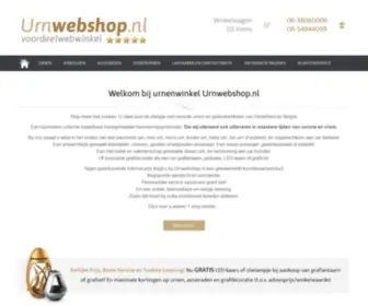 Urnwebshop.nl(Urn kopen) Screenshot