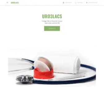 Uro3Lacs.com(Urology Clinic in Vaudreuil) Screenshot