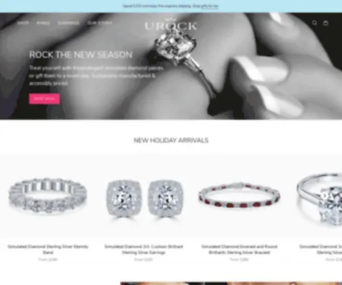 Urockjewelry.com(UROCK Jewelry) Screenshot