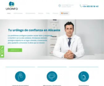 Uroinfo.es(Urologo Alicante) Screenshot