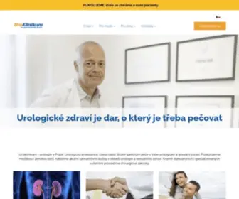 Uroklinikum.cz(Urologie Praha) Screenshot