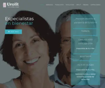Urolit.com.ar(Centro Urológico Integral) Screenshot