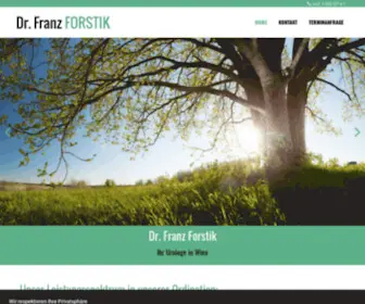 Urologe-Forstik.at(Dr. Franz Forstik) Screenshot