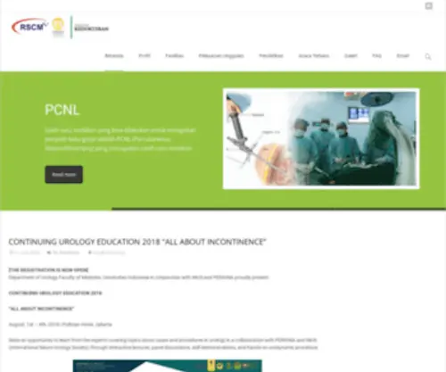 Urologi-RSCMfkui.com(GP Urology) Screenshot