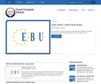 Urologi.dk(Dansk Urologisk Selskab) Screenshot