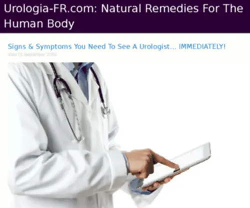 Urologia-FR.com(エックスサーバー) Screenshot