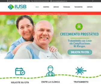 Urologiadeavanzada.com(Instituto de Urología San Borja) Screenshot