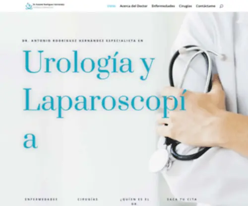 Urologiaylaparoscopia.com.mx(Urología y Laparoscopía Dr) Screenshot