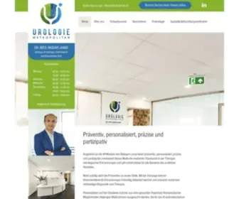 Urologie-Metropolitan.de(Urologie Barsbüttel) Screenshot