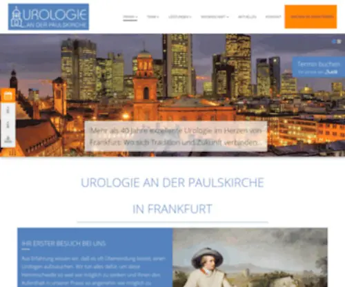 Urologie-Paulskirche.de(Urologie an der Paulskirche) Screenshot