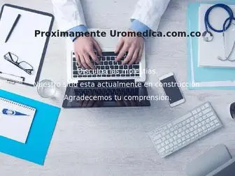 Uromedica.com.co(Proximamente) Screenshot