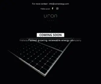 Uronenergy.com(URON) Screenshot