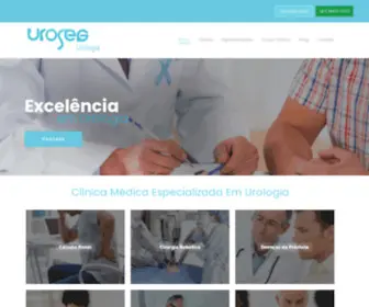 Uroseg.com.br(Clínica de Urologia em Joinville) Screenshot