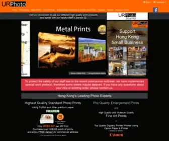 Urphoto.com(Hong Kong's Best Value Online Photo Prints ($1.2/print)) Screenshot