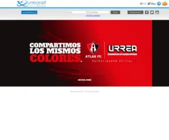 Urreanet.com(Consulta de informaciï¿½n en lï¿½nea para clientes y distribuidores de Grupo Urrea) Screenshot