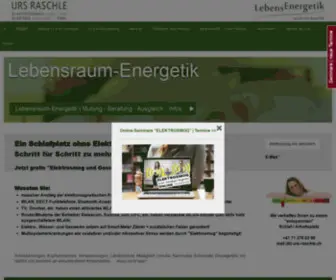 URS-Raschle.ch(EMV & Elektrosmog Messung) Screenshot