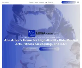 Ursaacademy.com(Ann Arbor Jiu Jitsu) Screenshot