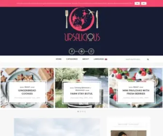 Ursalicious.com(Delicious, fresh & healthy meals) Screenshot