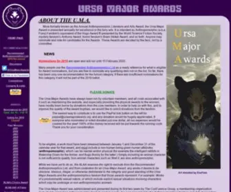 Ursamajorawards.org(Ursa Major Awards) Screenshot