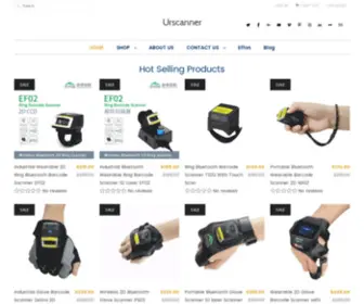 Urscanner.com(Barcode Scanner manufacturer) Screenshot