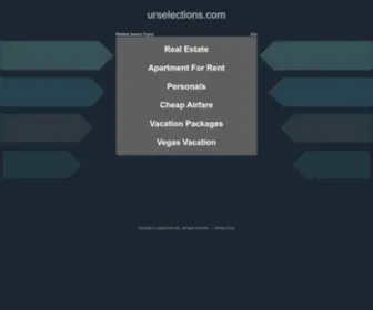 Urselections.com(News) Screenshot