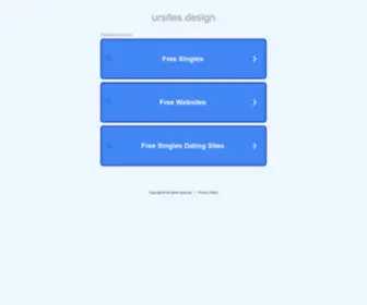 Ursites.design(Ursites design) Screenshot
