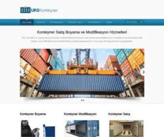 Urskonteyner.com(Konteyner Sat) Screenshot