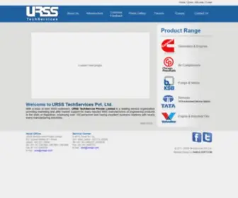 URSSJPR.com(URSS TechServices Pvt) Screenshot