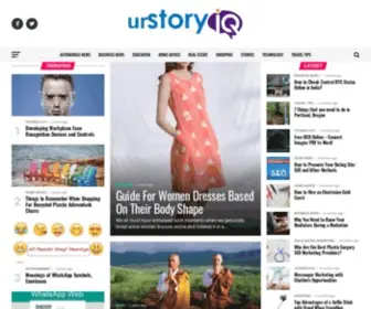 Urstoryiq.com(Startups, Entrepreneurs, Founders, Stories, Startups, Resources, Research, Business Ideas, Product and App Reviews, Small Business) Screenshot