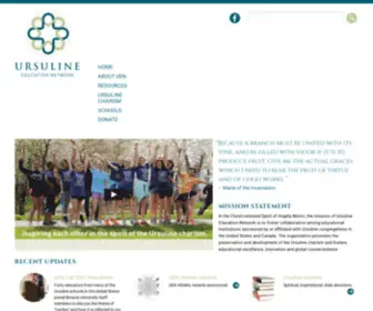 Ursuline-Education.com(Ursuline Education Network) Screenshot