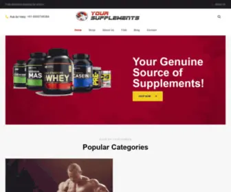 Ursupps.in(UR SUPPS) Screenshot