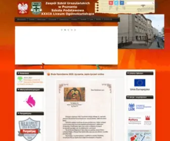 Urszulanki.poznan.pl(Zespół) Screenshot