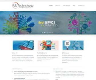 Urtechnology.com(Website Design) Screenshot