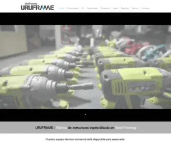 Uruframe.com.uy(Steel Framing) Screenshot