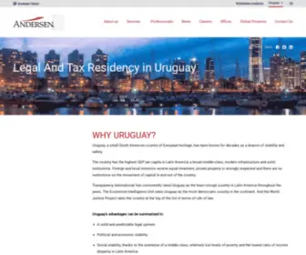 Uruguayrelocate.com(Andersen) Screenshot