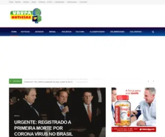 Urupanoticias.com.br(Urupá Notícias) Screenshot
