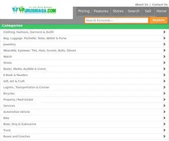 Urusniaga.com(Jobber, Distributor, Wholesaler, Manufacturer, Retailer, Supplier, Seller, Trader, Middleman, Importer & Exporter, Consumer, Portfolio) Screenshot