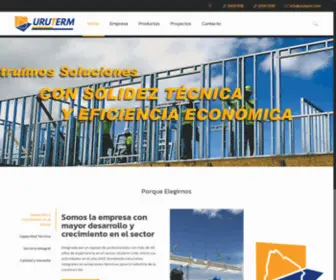 Uruterm.com(Construimos soluciones con solidez técnica y eficiencia económica) Screenshot