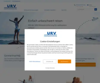 URV.de(Reiseversicherung) Screenshot