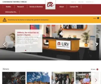 URV.es(Universitat Rovira i Virgili) Screenshot
