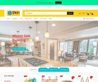 Urvikitchenware.com(Urvi Ecommerce) Screenshot