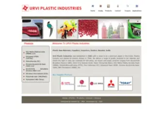 Urviplastic.com(Plastic Raw Materials) Screenshot