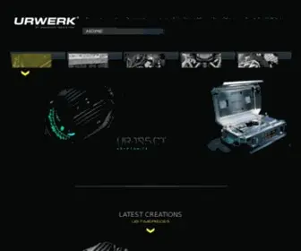 Urwerk.com(Haute Horlogerie timepieces) Screenshot