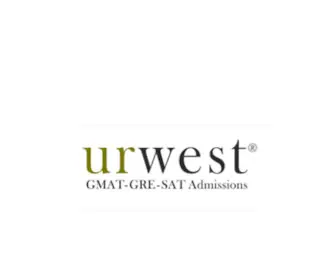 Urwest.com(GMAT-GRE-SAT Admissions) Screenshot